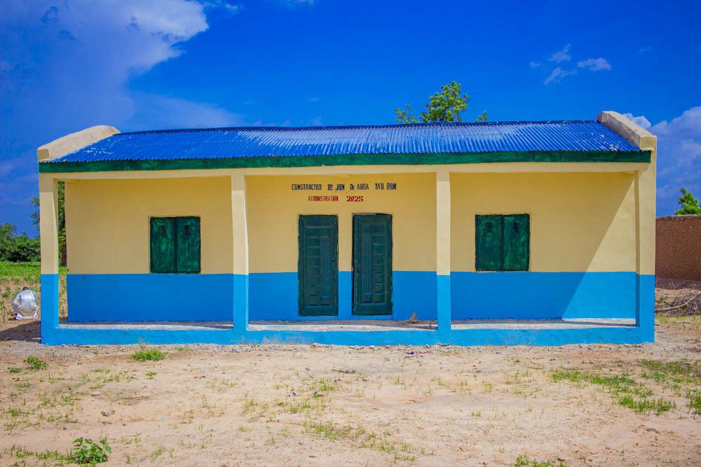 Constructed a new Islamiyya school with two classrooms for the people of Kwanar Gamji in Tunas Ward.